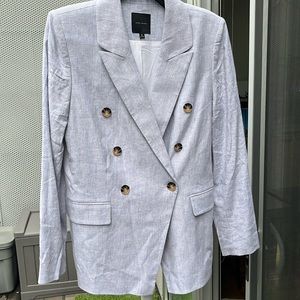 Alex Marie Striped Blazer